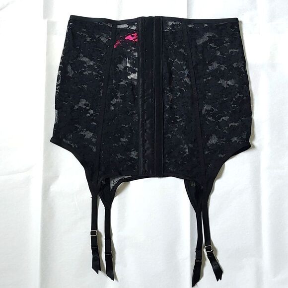 New With Tag La Senza Size XS High Waist‎ Black Garter Skirt - Picture 7 of 15
